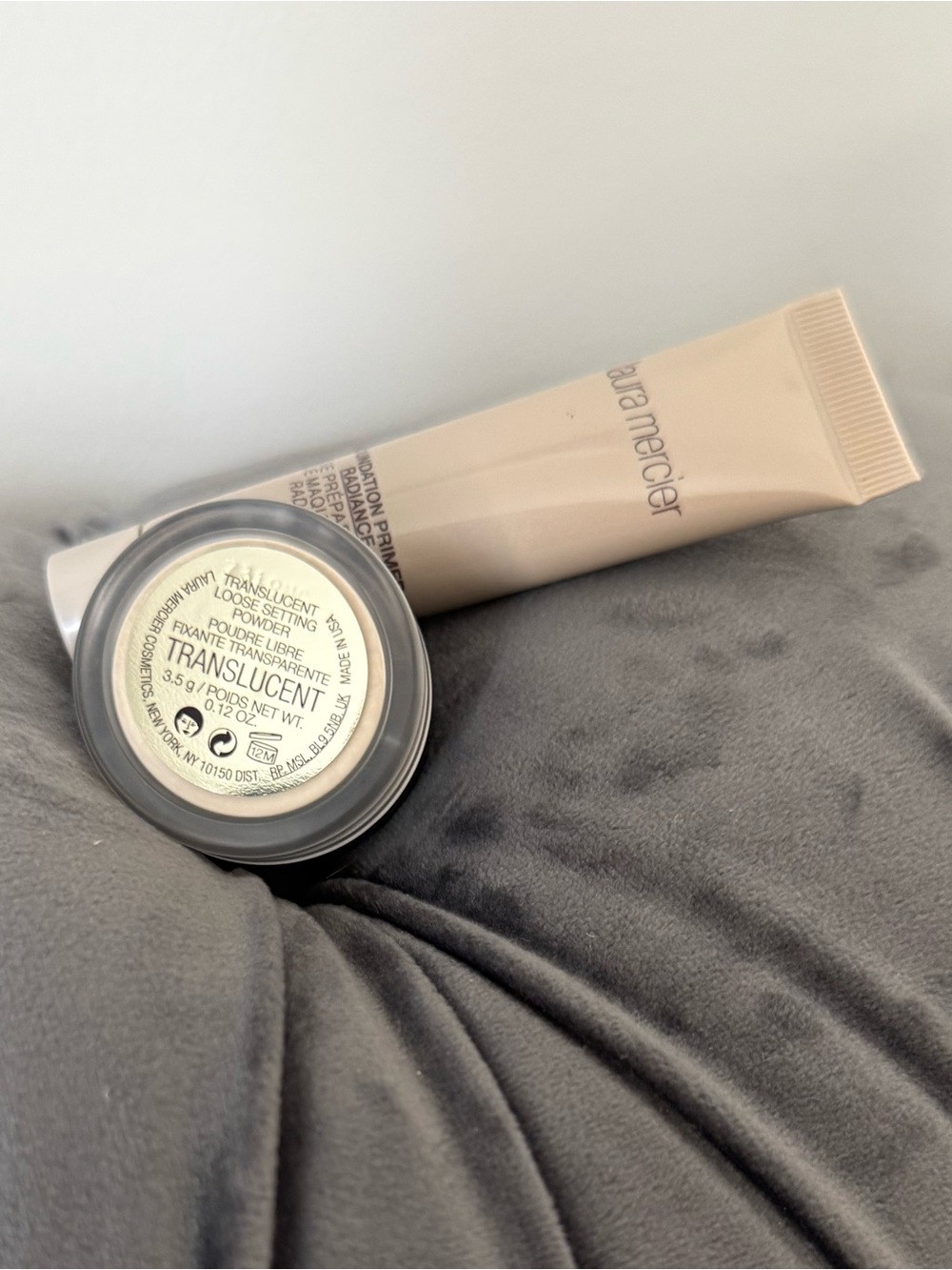Laura Mercier Makeup Set Translucent Loose Setting Powder Foundation Primer NWT